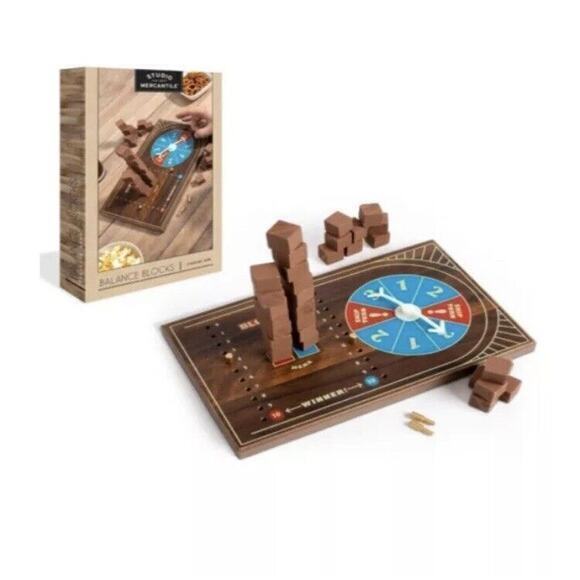 Studio Mercantile Balance‎ Blocks Stacking Game Set 35 Pieces NWB - Picture 1 of 6